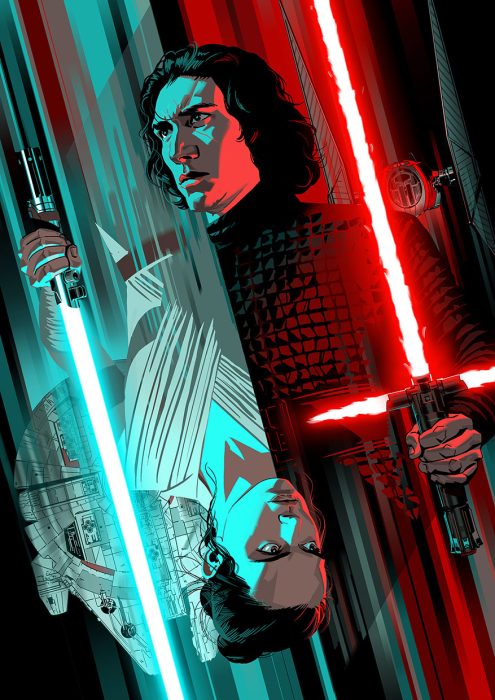 Dyad - unpublished Star Wars poster design